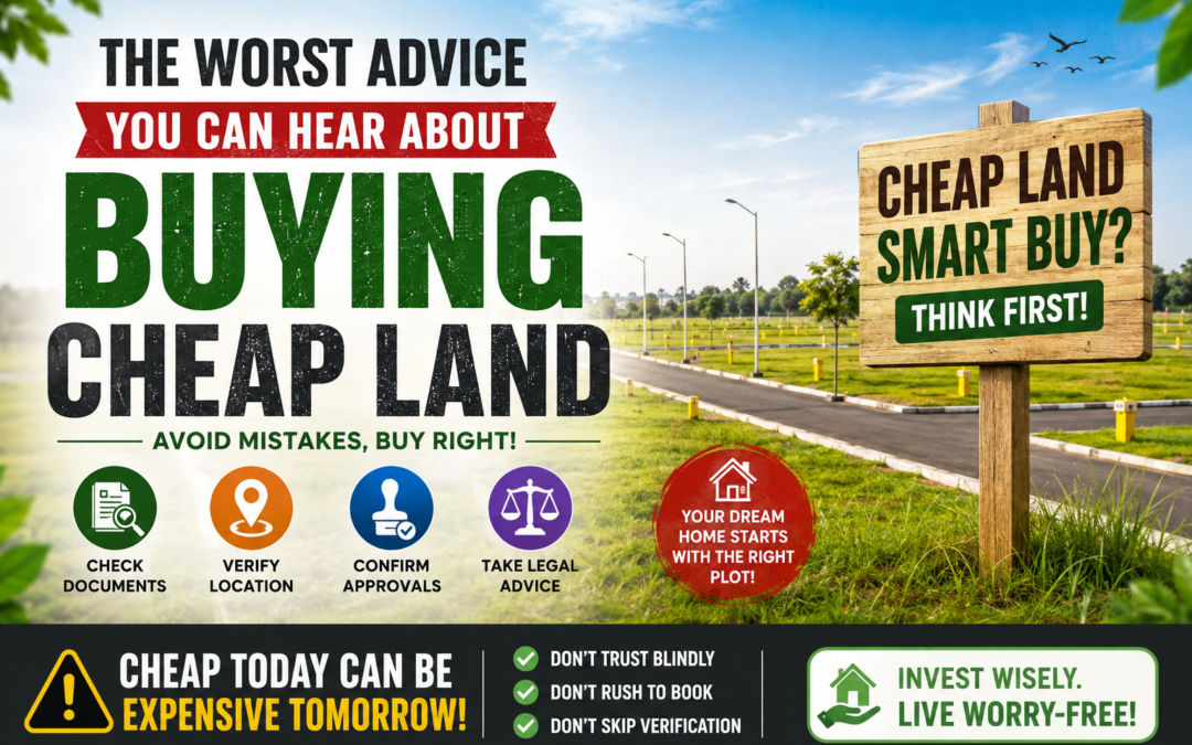 The Worst Advice You Can Hear About Buying Cheap Land in Chengalpattu